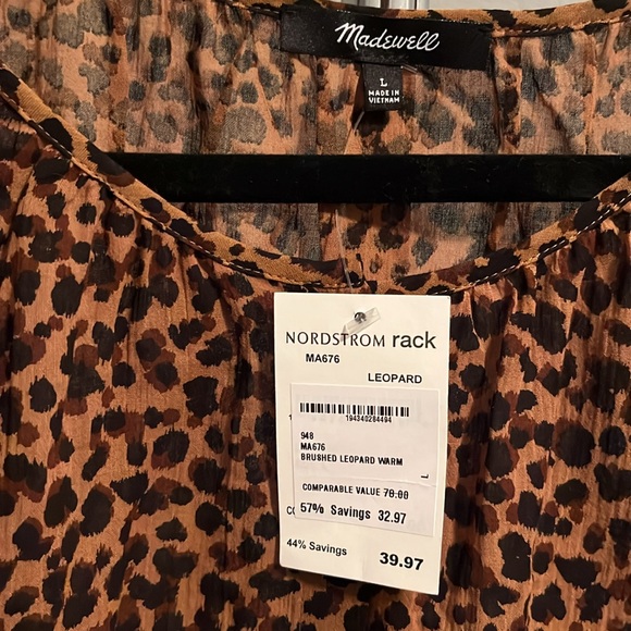 Madewell Blouse NWT - Picture 5 of 5